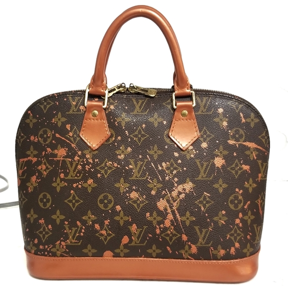 Louis Vuitton Handbags - Authentic Louis Vuitton Alma PM custom pai…